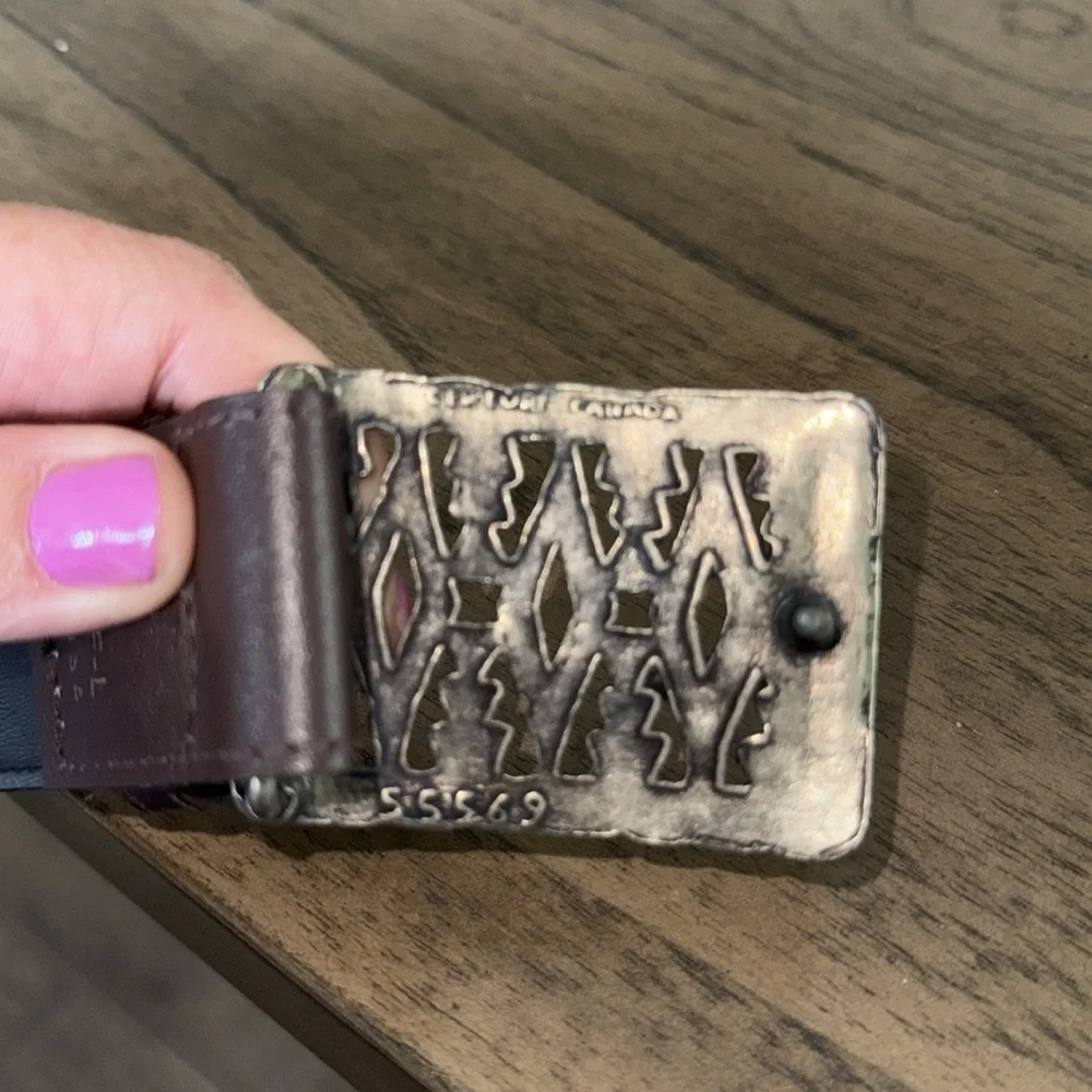 Vintage Century Canada Belt Buckle Size Large Made in‎ USA